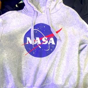 grey nasa hoodie